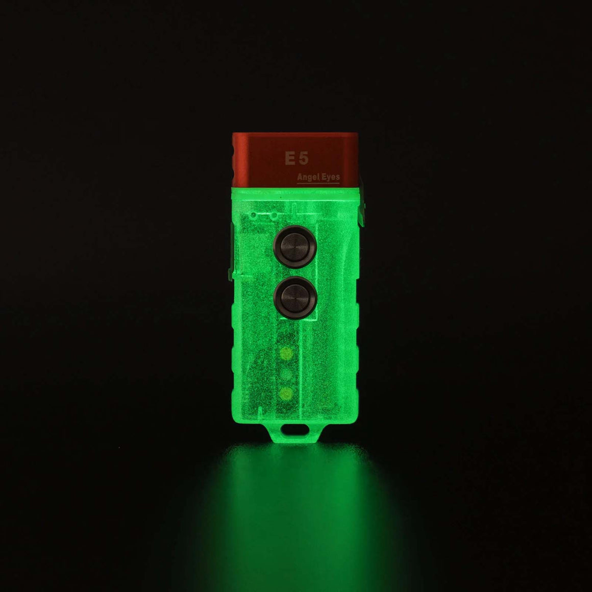 RovyVon Angel Eyes E5 GITD 6500K Keychain EDC Flashlight