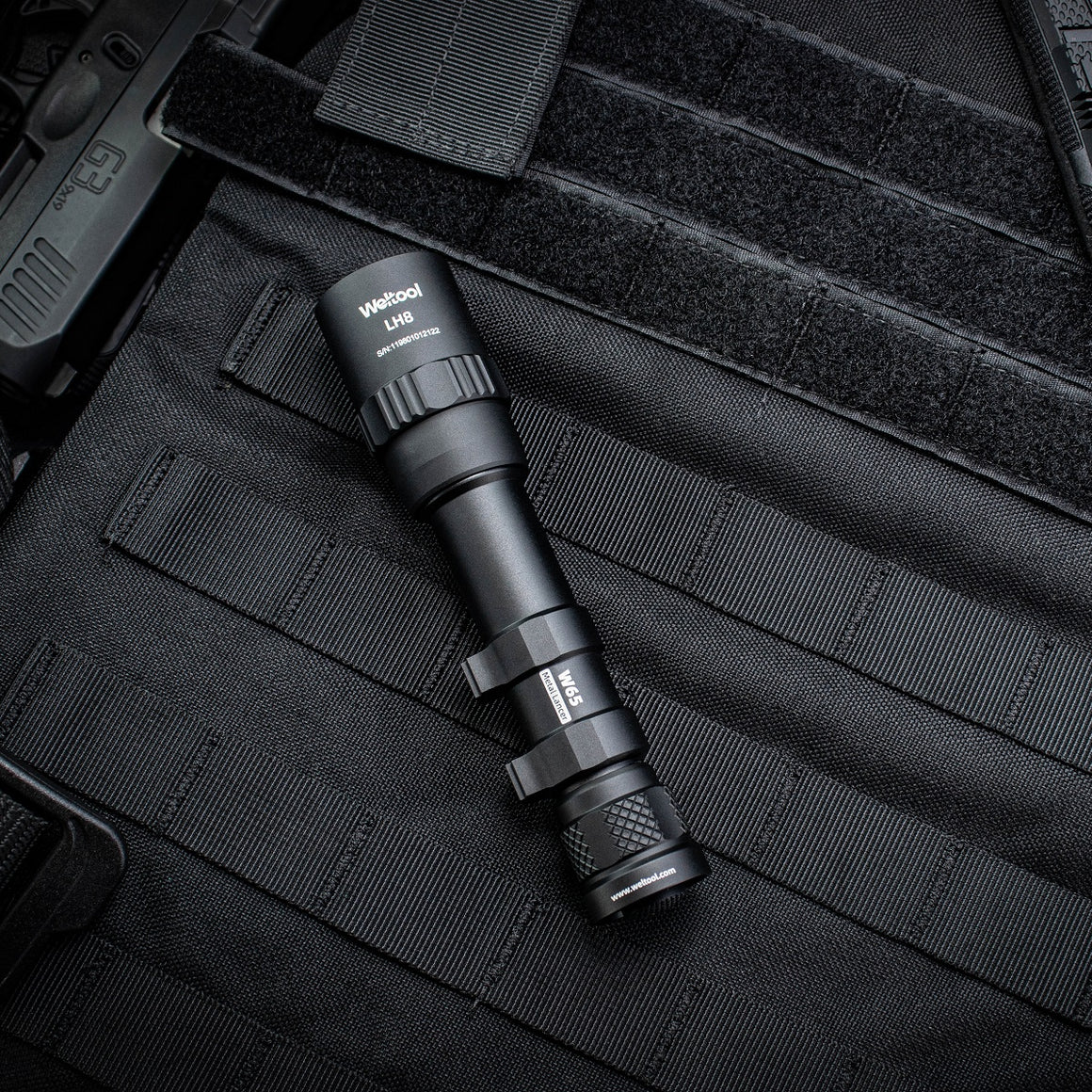 Weltool W65C High Lumen Metal Lancer Flashlight-Olive Drab