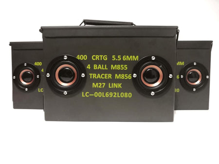 FCC BT Portable Ammo Can Speakers ( Bluetooth )