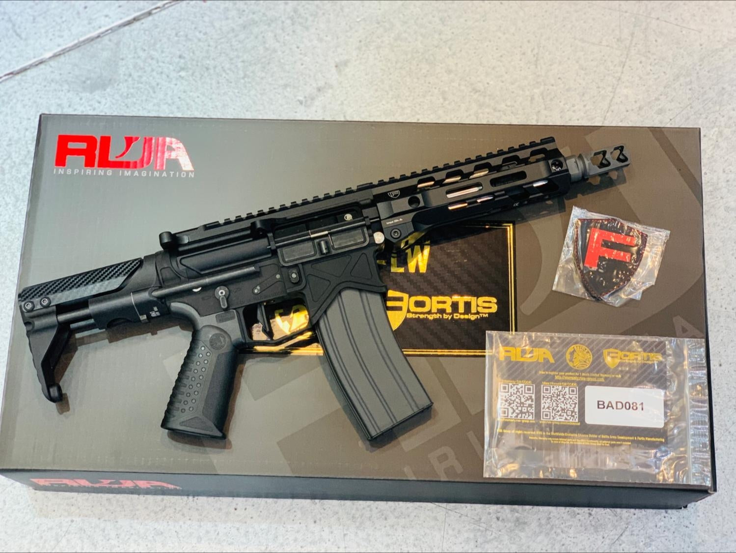 RWA B.A.D. SBR GBBR ( Licensed by Battle Arms Development ) ( RWA BAD GBBR )