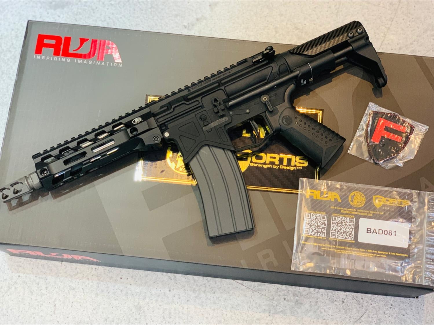 RWA B.A.D. SBR GBBR ( Licensed by Battle Arms Development ) ( RWA BAD GBBR )