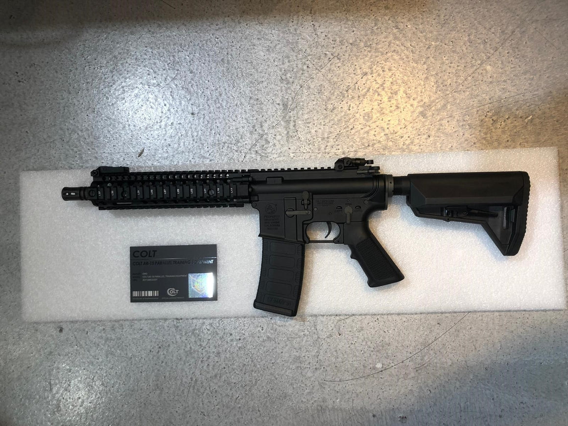 EMG Colt Licensed Daniel Defense 9.5 inch MK18 MOD 1 AEG ( Black ) ( by King Arms )