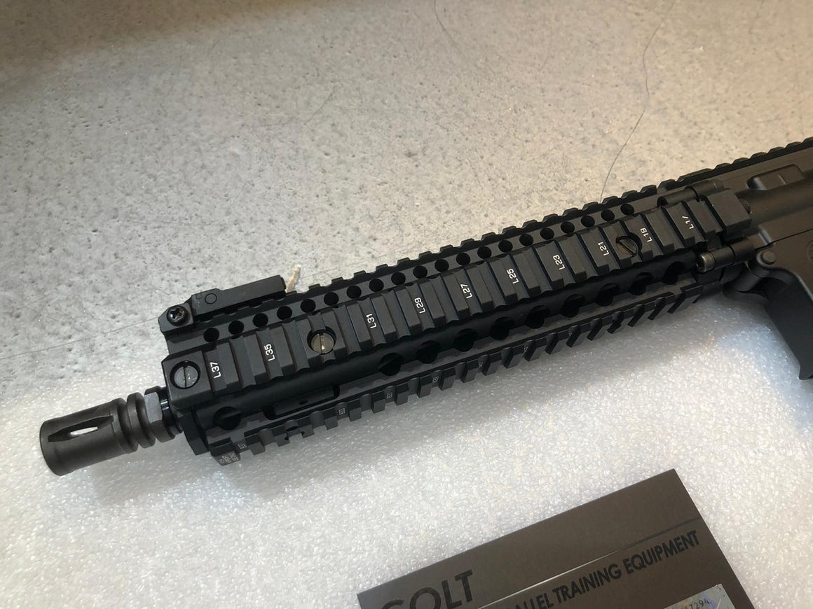 EMG Colt Licensed Daniel Defense 9.5 inch MK18 MOD 1 AEG ( Black ) ( by King Arms )