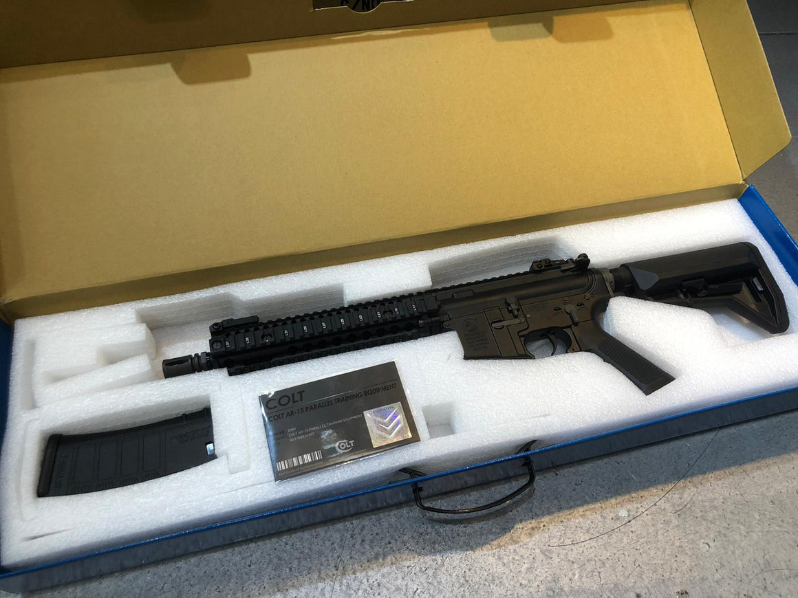 EMG Colt Licensed Daniel Defense 9.5 inch MK18 MOD 1 AEG ( Black ) ( by King Arms )