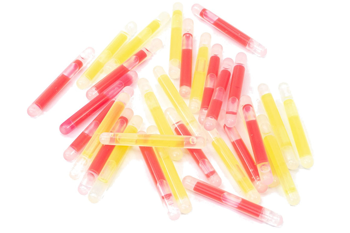Wosport Mix Fluorescent Glow Stick Package ( Green & Red )
