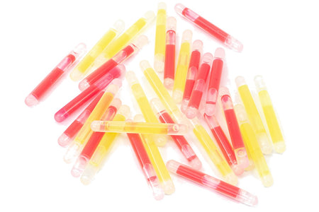 Wosport Mix Fluorescent Glow Stick Package ( Green & Red )