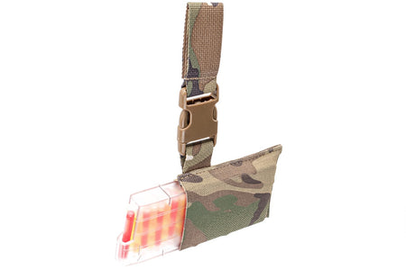 Wosport Tactical Fluorescent Glow Stick Distribution Box Pouch Set with Belt Attactment ( MC )