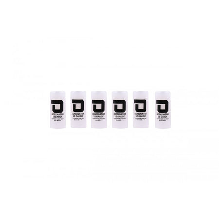 DOMINATOR™ 12 Gauge Gas Shotgun Shell Hulls - White ( 6 Shells / Pack ) ( DM870 )