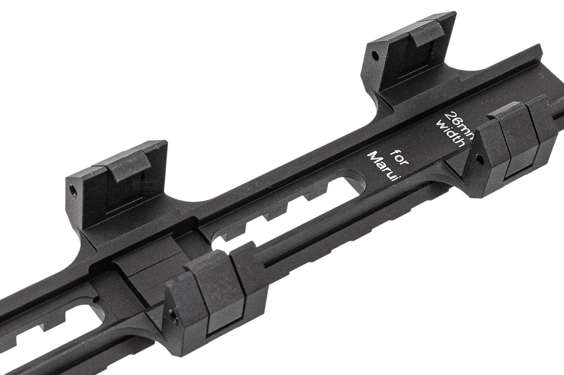 WII TECH CNC Aluminum 6.5" Windows Optic Mount For Marui TM MP5 Next Gen AEG