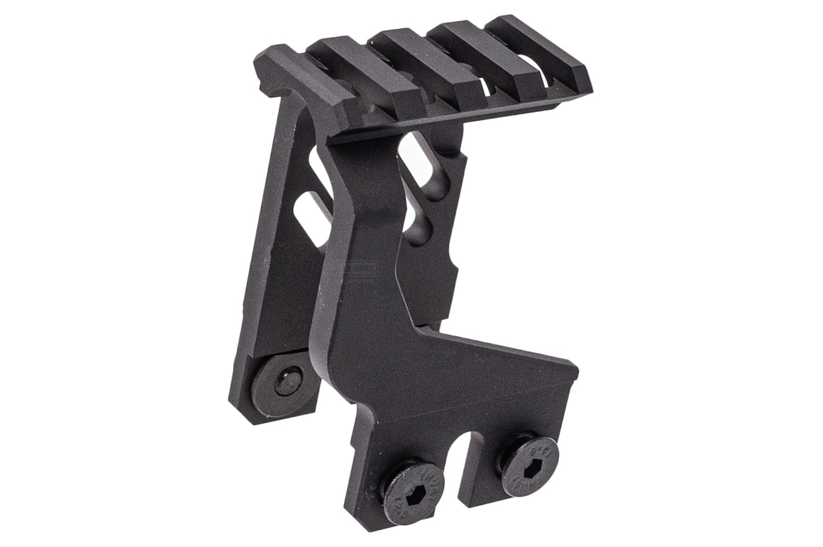 WII TECH CNC Aluminum B-22 Style Rear Sight Rail Mount For Marui TM AKM GBBR