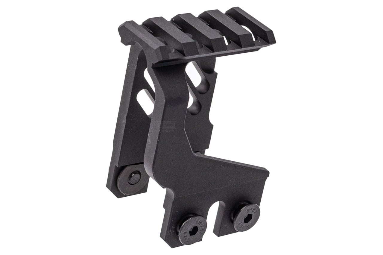 WII TECH CNC Aluminum B-22 Style Rear Sight Rail Mount For Marui TM AKM GBBR