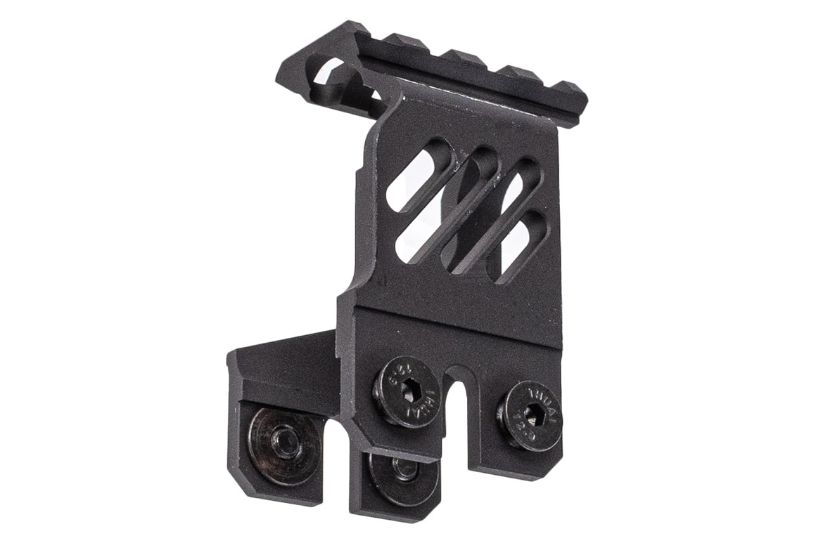 WII TECH CNC Aluminum B-22 Style Rear Sight Rail Mount For Marui TM AKM GBBR