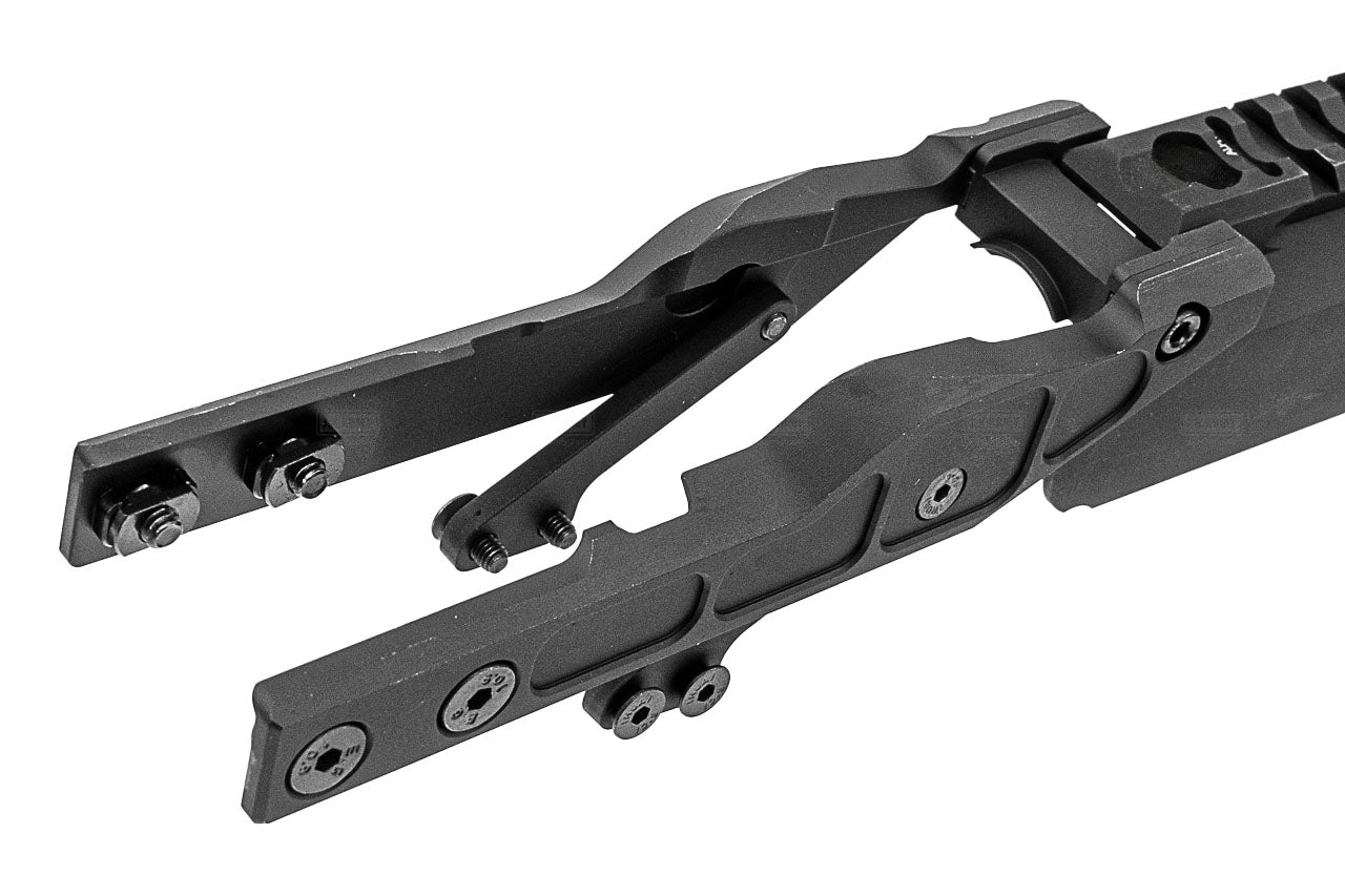 WII TECH CNC Aluminum Alpha Style Top Cover For Marui TM AKM GBBR Series