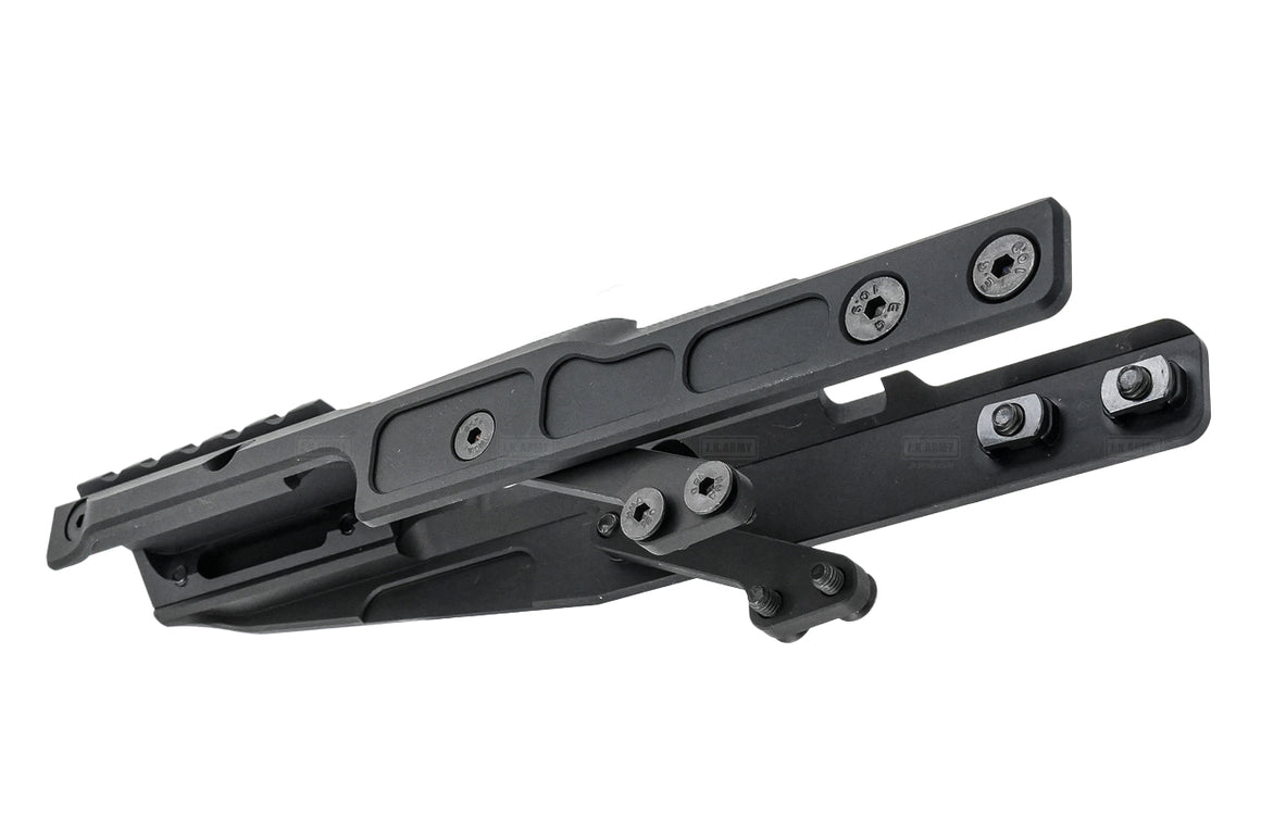 WII TECH CNC Aluminum Alpha Optic Mount For Marui TM AKM GBBR
