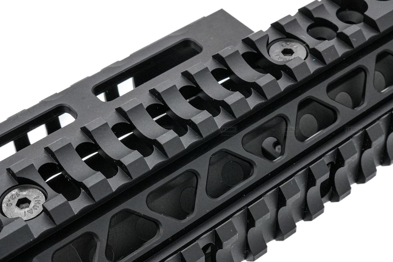 WII TECH CNC Aluminum Alpha 6" Quad Rail Handguard For Marui TM AKM GBBR