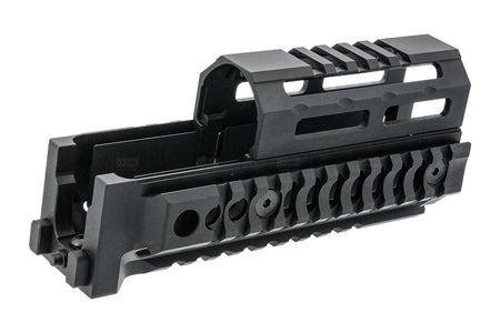 WII TECH CNC Aluminum Alpha 6" Quad Rail Handguard For Marui TM AKM GBBR