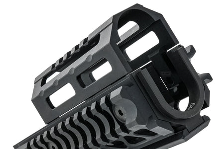 WII TECH CNC Aluminum Alpha 6" Quad Rail Handguard For Marui TM AKM GBBR