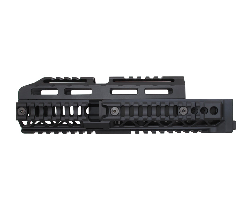 WII TECH CNC Aluminum 10" Alpha Quad Rail Handguard For Marui TM AKM GBBR