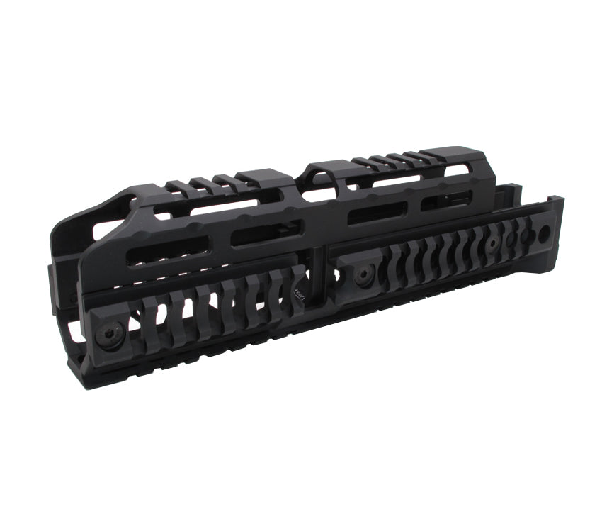 WII TECH CNC Aluminum 10" Alpha Quad Rail Handguard For Marui TM AKM GBBR