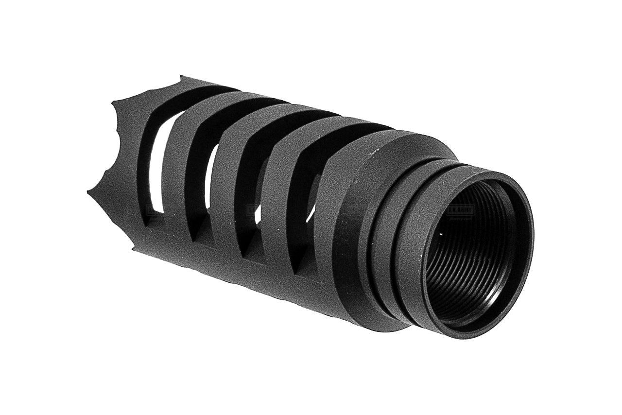 WII TECH CNC Aluminum Shark 2 Muzzle Brake For Marui TM SAIGA 12K GBB