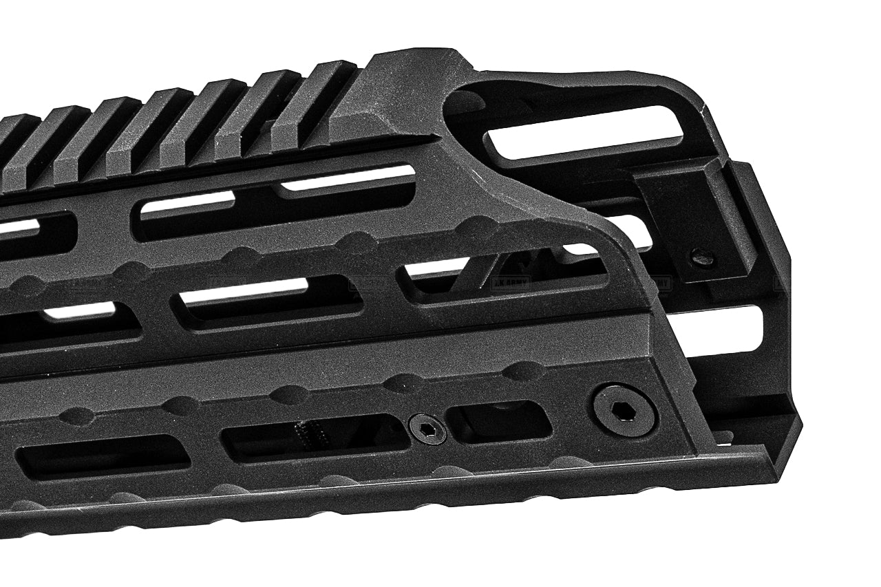 WII TECH A Style CNC Aluminum Handguard For Marui TM SAIGA 12K GBB