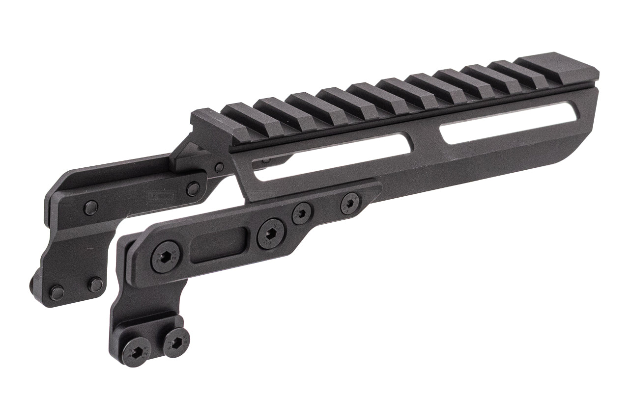 WII TECH CNC Aluminum A Style Optic Mount For Marui TM SAIGA 12K GBB