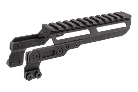 WII TECH CNC Aluminum A Style Optic Mount For Marui TM SAIGA 12K GBB