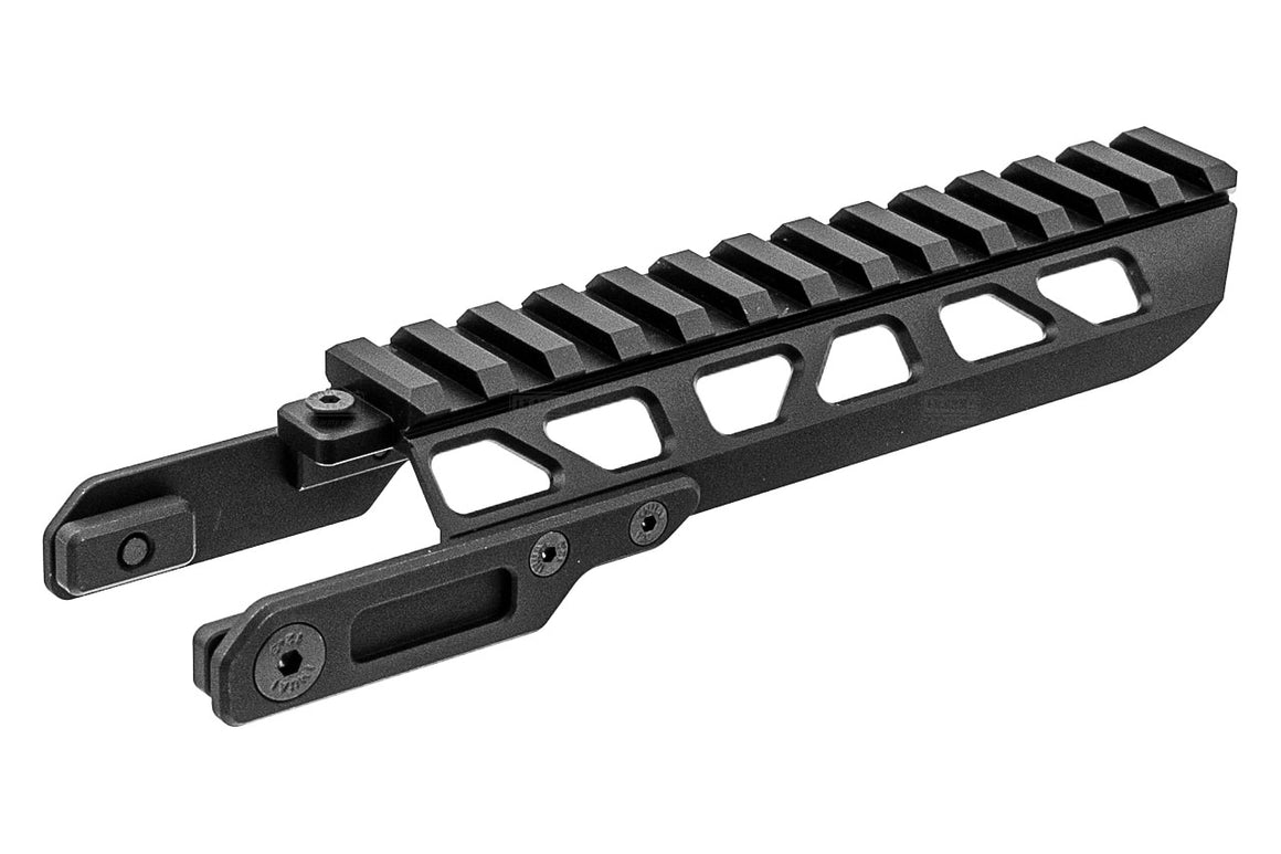 WII TECH CNC Aluminum V Style Optic Mount For Marui TM SAIGA 12K GBB