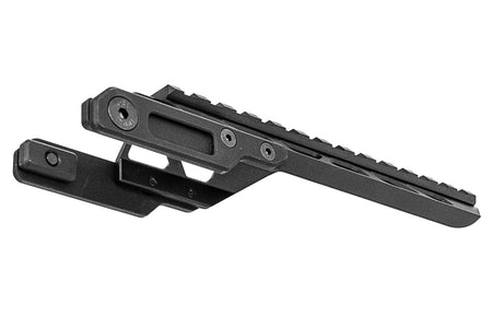 WII TECH CNC Aluminum V Style Optic Mount For Marui TM SAIGA 12K GBB