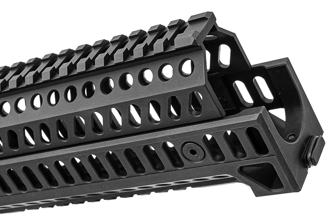 WII TECH CNC Aluminum Z Style Handguard For Marui TM SAIGA 12K GBB