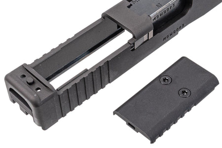 WII Tech CNC Aluminum Slide Set with Steel Barrel For Marui TM G17 G5 MOS GBBP