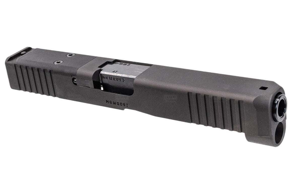 WII Tech CNC Aluminum Slide Set with Steel Barrel For Marui TM G17 G5 MOS GBBP