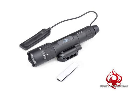 NE WMX200 Style Rotational Fold Mount Version Flashlight ( Black )