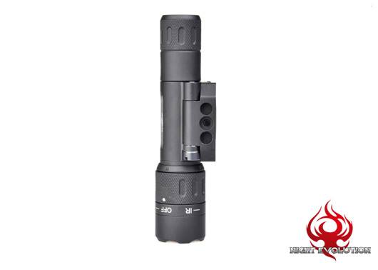 NE WMX200 Style Rotational Fold Mount Version Flashlight ( Black )