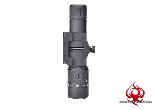 NE WMX200 Style Rotational Fold Mount Version Flashlight ( Black )