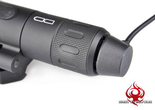 NE WMX200 Style Rotational Fold Mount Version Flashlight ( Black )