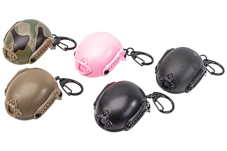 WoSport Mini Helmet Style Can Opener Key Chain -Tan