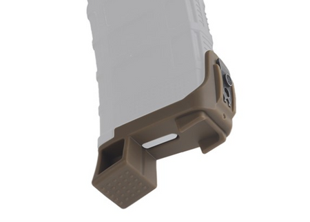 WoSport Mag Heel Magazine Base For FCC PTW Q Mag / Gun Modify MWS Magazine -FDE