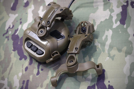 Wosport Gen 5 Noise Reduction & Sound Pick-up Tactical Headset -Tan