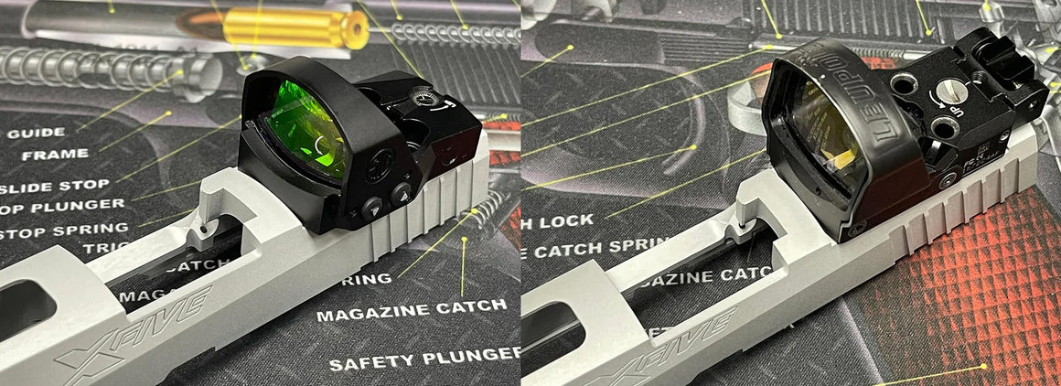 Nova CNC Steel P320 XFive Slide Set for SIG AIR / VFC P320 M17 GBBP Series ( X5 X-Five Style )