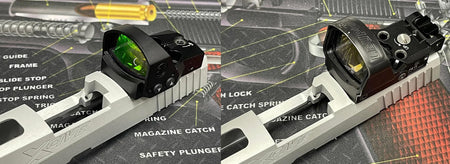 Nova CNC Steel P320 XFive Slide Set for SIG AIR / VFC P320 M17 GBBP Series ( X5 X-Five Style )