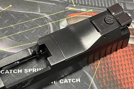 Nova CNC Steel P320 XFive Slide Set for SIG AIR / VFC P320 M17 GBBP Series ( X5 X-Five Style )