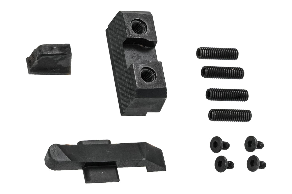 Z ARMS P14K Style Steel Slide Kit For Umarex VFC PDP GBBP ( DLC Coating )