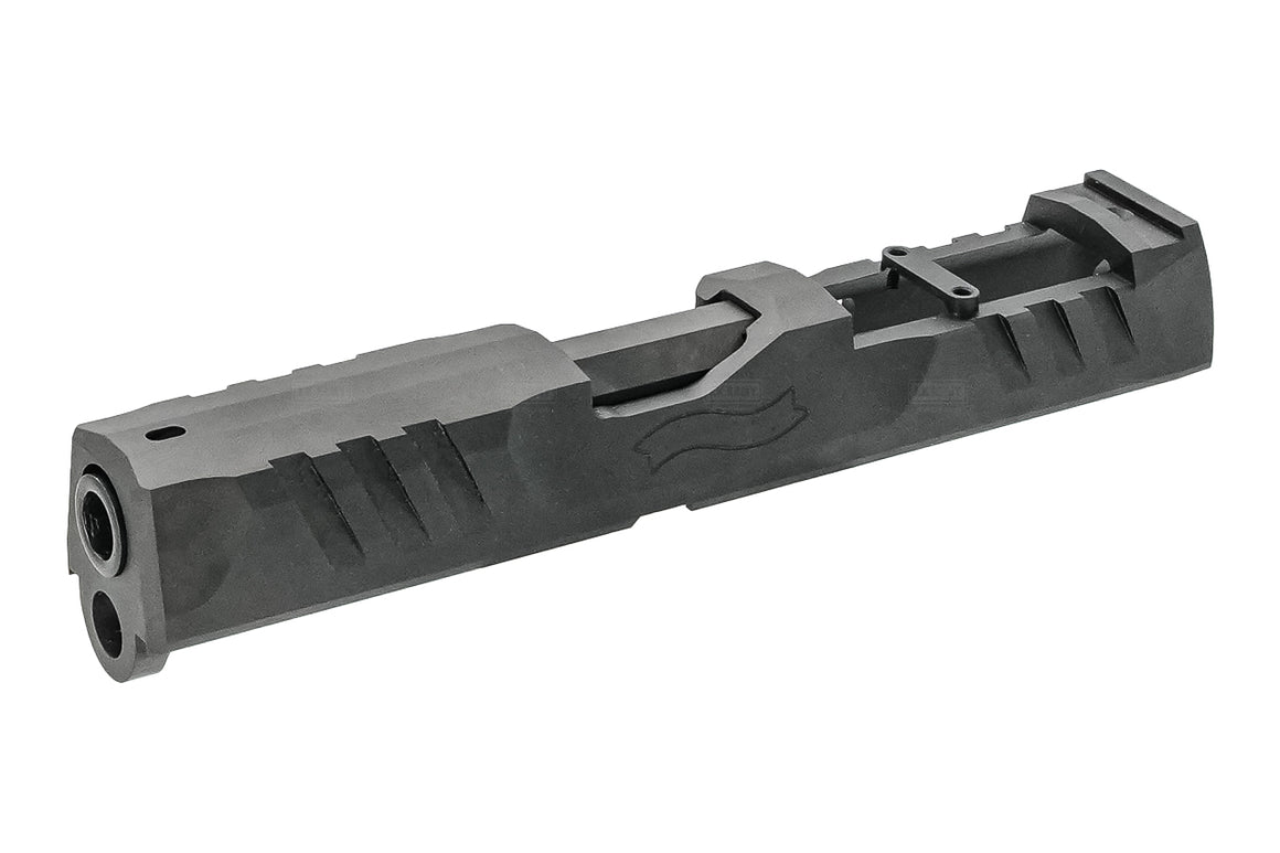 Z ARMS P14K Style Steel Slide Kit For Umarex VFC PDP GBBP ( DLC Coating )