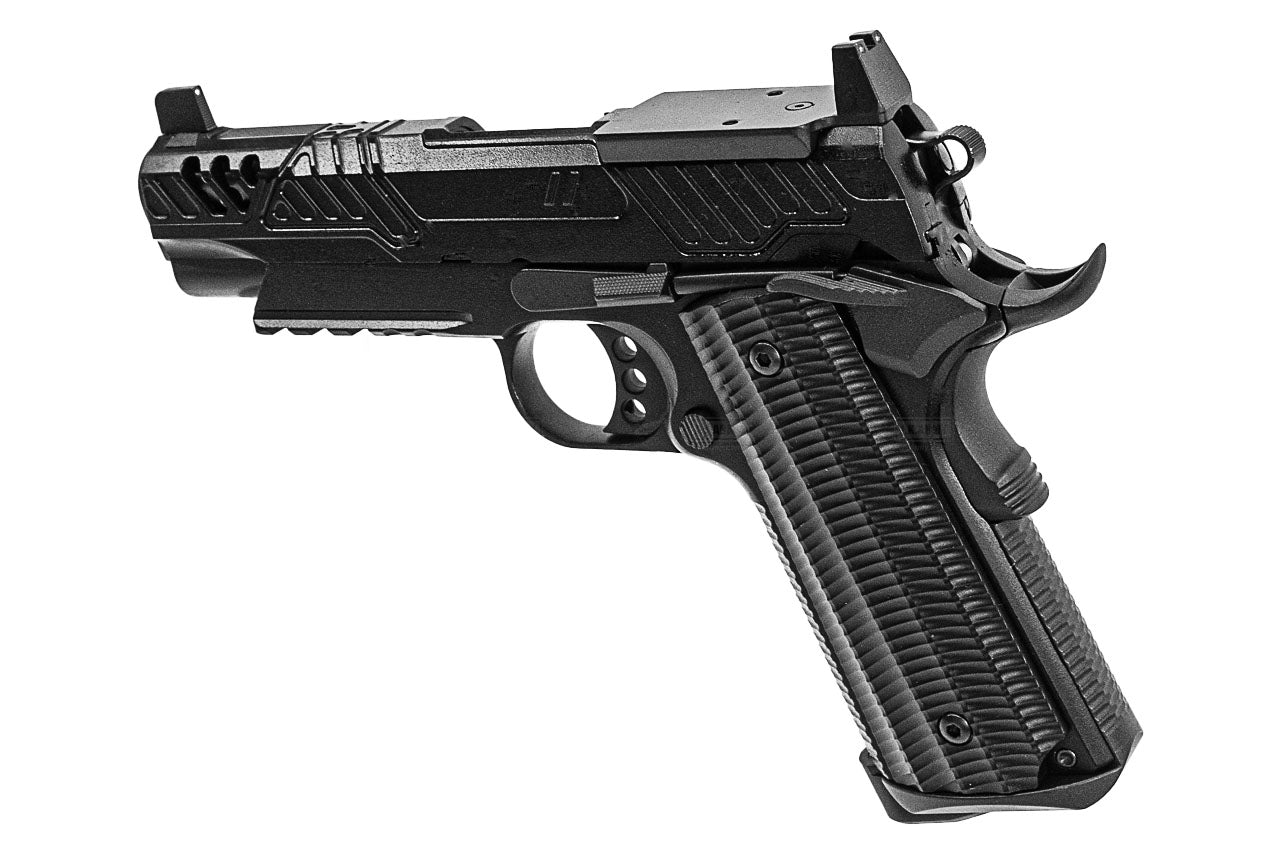 PTS ZEV X ED Brown Standard Version 1911 GBB Pistol Airsoft ( Black )
