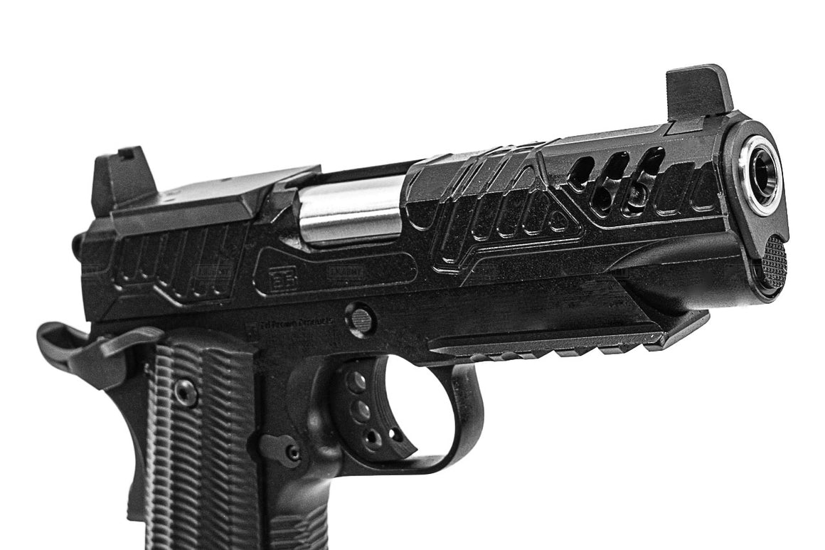 PTS ZEV X ED Brown Standard Version 1911 GBB Pistol Airsoft ( Black )