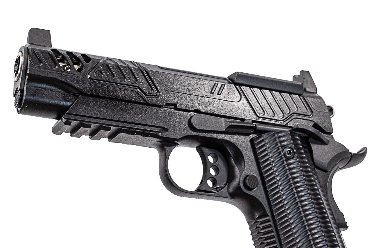 PTS ZEV X ED Brown Standard Version 1911 GBB Pistol Airsoft ( Black )