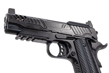 PTS ZEV X ED Brown Standard Version 1911 GBB Pistol Airsoft ( Black )
