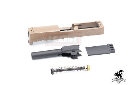 Pro-Arms CNC Steel P320 M18 Slide Kit for SIG / VFC M17 GBB series ( FDE ) ( Cerakote Limited Edition )