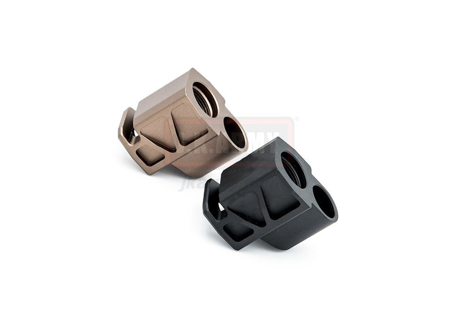 Revanchist Airsoft Compensators For P320 M17 GBBP ( Tan / Black )-Tan